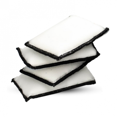Скраб-губка двостороння для хімчистки (8х13 см) ScrubSponge фото